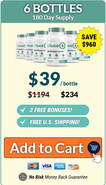 Gluco6 6 Bottle