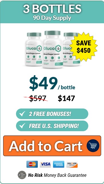 Gluco6 3 Bottle